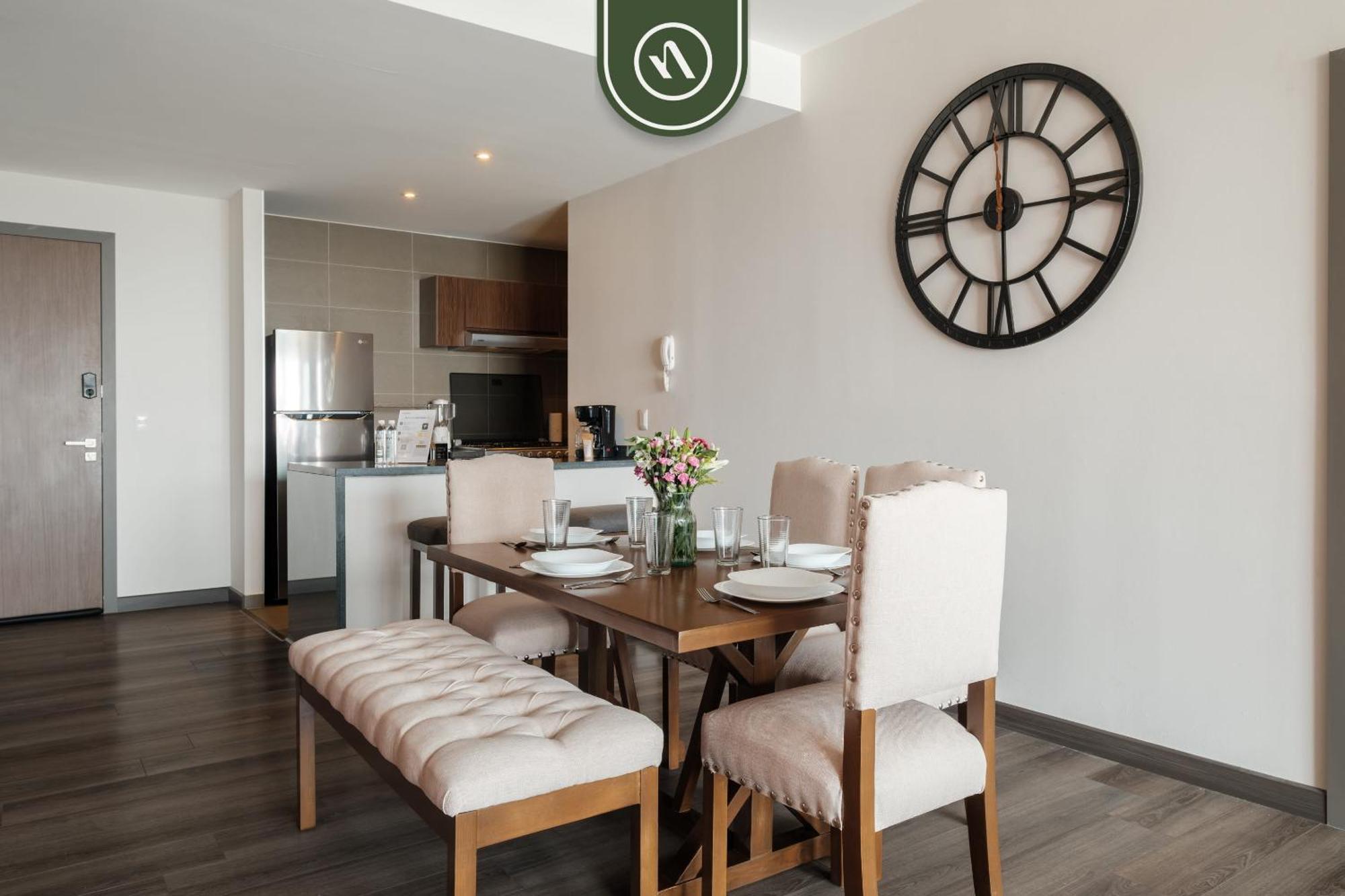 New 1 Bedroom In Polanco - Pool - Coworking Mexico City